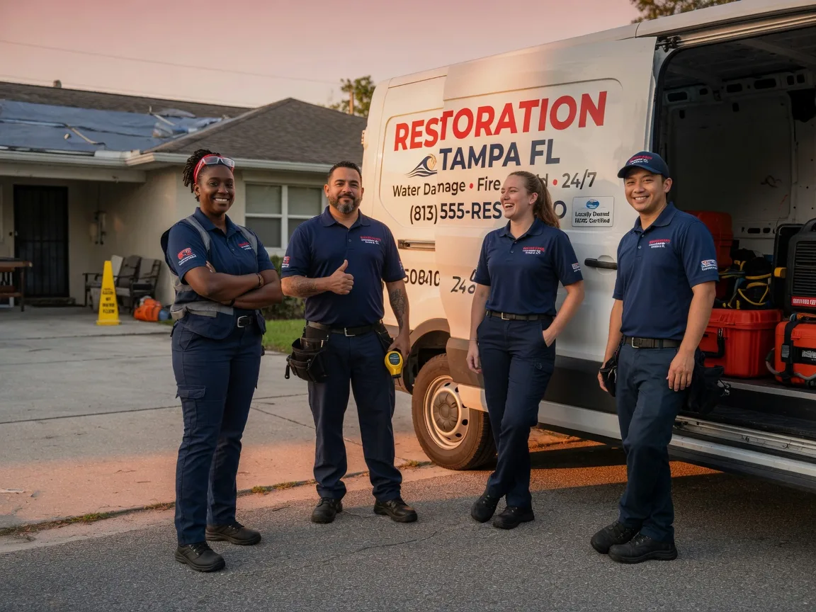 Water Damage Restoration company in North Lewisburg, OH