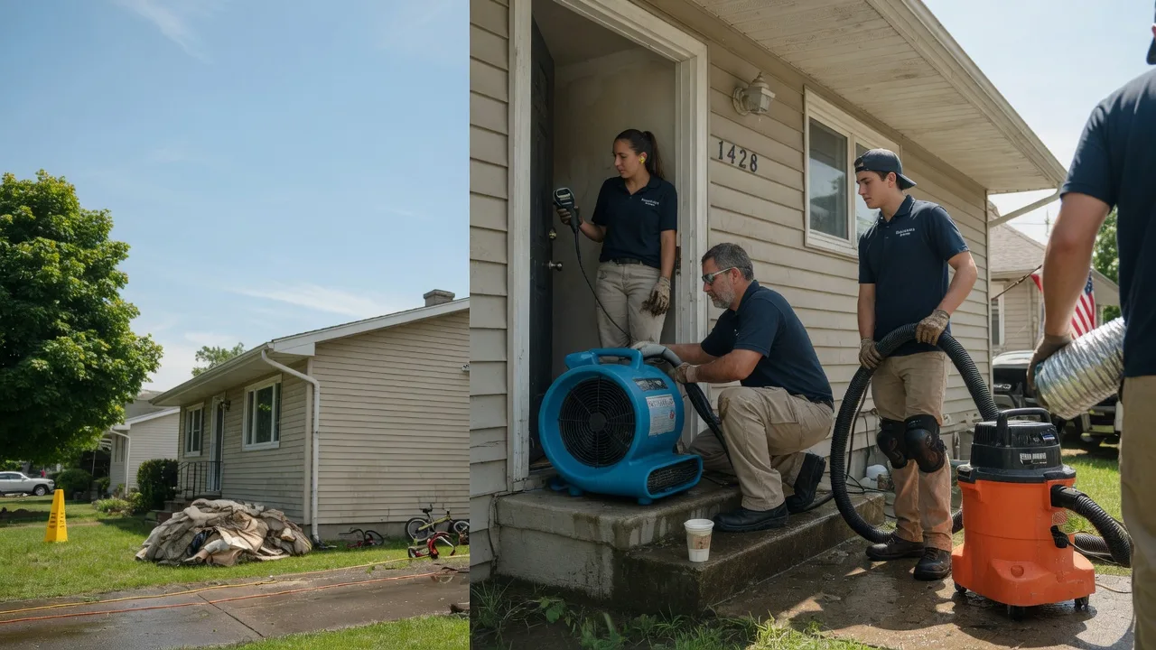 Water Damage Restoration in North Lewisburg, OH near me